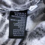 August Silk  Cardigan Sweater Black Silver Long Sleeve Top Women's Petite Large Photo 10