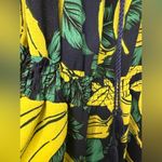 Black Label  Tropical Banana Print Shorts Romper Photo 4
