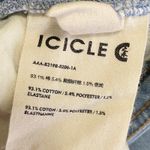 Icicle Light Wash Blue Cotton Blend Stretch Denim Skinny Jeans Women's Size 2 Photo 6