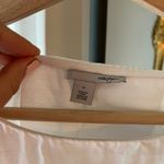 Halogen NWT Open-Backed Dress - White with Blue and Red Watercolor Flowers Photo 2