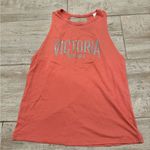 Victoria's Secret Coral Sparkly Victoria Secret Tank Photo 0