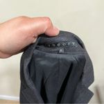 Theory EUC  pinstripe wool blazer size 8 women’s buttons Photo 6