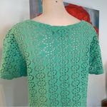 Free People  Beach Crochet Mint Swim Cover Up Tunic Women’s Size XS X-Small EUC Photo 3