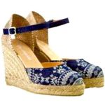 Desigual  'Sabado' Printed Denim Espadrille Wedges spring boho designer spring Photo 1