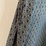 Cuddl Duds Dress Black & White Flexwear Rainbow Hem Lounge Wear Sz S GUC Photo 5