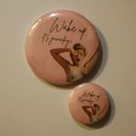 Game day buttons can be Pink Photo 0