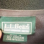 LL Bean Full Zip Polartec Jacket Women’s Size 1X Dark Green Warm Fleece Coat‎ Photo 3