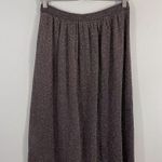 Rebecca Taylor Women's Grey Glitter Pleated Straight Midi Skirt Size S NWOT Photo 5