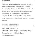 BEIS  the Hanging Duffle Photo 12