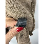 POL Grab & Go Balloon Sleeve Slouchy Knit Hoodie Top Chocolate Taupe S Photo 8