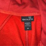 Athleta Burnt Orange Triumph Long Sleeve Hoodie Sweatshirt Plus Size 1X - 2X Photo 7