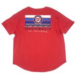 Majestic MLB Washington Nationals Women's Short Sleeve Bi-Blend Graphic Print Tee, M Photo 3