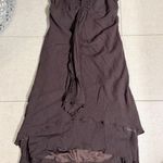Lori Michaels Collection Women's Chocolate Brown‎ Dress Size Medium Stretch Brown Photo 0