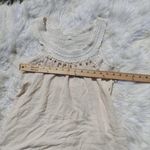 Adiva Size Extra Small XS Light Cream White Crochet Boho Retro Festival Texture Photo 7