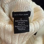 Calvin Klein Jeans NWT Turtleneck Sweater - Ivory, Size M Photo 5