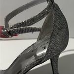 Bandolino Madia Silver Heeled Open Toe Ankle Strap Dress Sandals Size 9 Photo 9