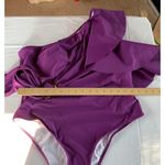 Eloquii NWT Womens One-Shoulder Purple Tortoise Ring Accent Sz 18 NEW Photo 2