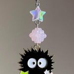 Handmade Kawaii y2k soot star dangle phone strap/bag charm/keychain/display⭐️🌀🍬💕 Photo 3