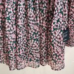Lulus Floral Forever Green and Pink Floral Print Smocked Skater Dress Photo 8