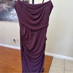 House Of CB  ‘Milena’ Dark Cherry Corset Maxi Dress NWT size S Photo 9