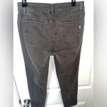 1822 Denim Gunmetal Accents Fitted Black Wash Modern Everyday Skinny Jeans Sz 10 Photo 7