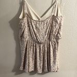 Cream Chemise with Ruffled Neckline and Flounced Hem Size 3X Photo 5