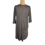 Ginger G Gray High/Low Tunic Shirt Size Large Photo 2