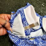 Helen Jon Blue Paisley Print 2 Piece Swimsuit Size XS Photo 13