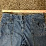 Christopher & Banks Christopher Banks Capris Womens 10P Used Denim Convertible Legs Photo 12