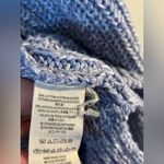 Free People Womens Size Large Love This City Blue Knit Collared Sweater Bohemian Photo 4