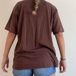 Josephine Chaus Chocolate Brown T-shirt Vintage Size M Photo 3