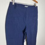 Habitat  clothes to live in navy blue twill capris casual women's size 12 Photo 1