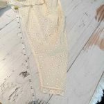 DÔEN Floryn Lace Trim Ruffle Long Sleeve Antique Walnut Small Photo 12