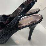 Moda Spana  4" Peep Toe Sling Back Alligator Print Heel Photo 5