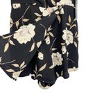 Lulus Magical Meadow Black Floral Print Skort Dress Size Small NEW NWT Photo 6