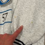 Abercrombie & Fitch  Detroit Lions Graphic Crewneck Sweater Size Small Oversized Photo 1