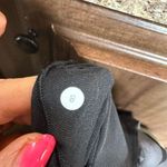 Lululemon Athletica Black Fitted Floral Razorback Tank Photo 5