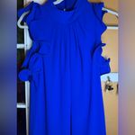 Vince Camuto  Royal Blue Shift Dress Formal size 6 NWT Photo 3