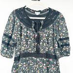 Sundance  Womens Boho Peasant Isadora Blooms Tassel Ditsy‎ Floral Midi Dress PL Photo 2