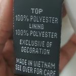 I.N. San Francisco  Off Shoulder White Lace Sheer Floral Blouse.XL Cottagecore Photo 10