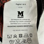 M Missoni Soft Knit Cap Sleeve Viscose Cotton Blend Top Size US 4 Stretch Photo 4