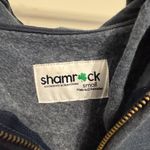 UND University of Notre Dame Shamrock Exclusive Brand Zipper Hoodie, Small Blue Photo 1