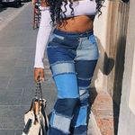 Boutique Patchy Jeans Photo 0