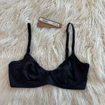 SKIMS  Fits Everybody Unlined Demi Bra Onyx Size 32C Photo 1