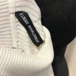 Streetwear Society White Ribbed Long Sleeve Turtleneck Photo 3