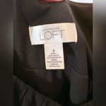 Loft Ann Taylor  Little Black Dress with Spaghetti Straps, Size 8 Photo 3