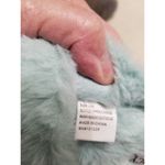 Ellen Tracy  Women's Faux Fur Slip-On Slide Slippers Mint Green Size 9 Photo 3