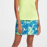 Slazenger  Blue and Neon Yellow Golf Skirt Photo 0