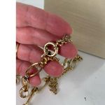 Banana Republic retro styled long gold tone chain necklace. Photo 3