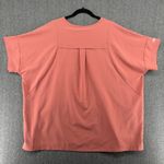 Carhartt  Womens 2XL Orange Coral Force V Neck Scrub Top Modern Fit Short Sleeve Photo 5